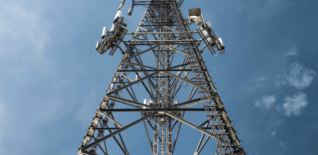 large telecom tower